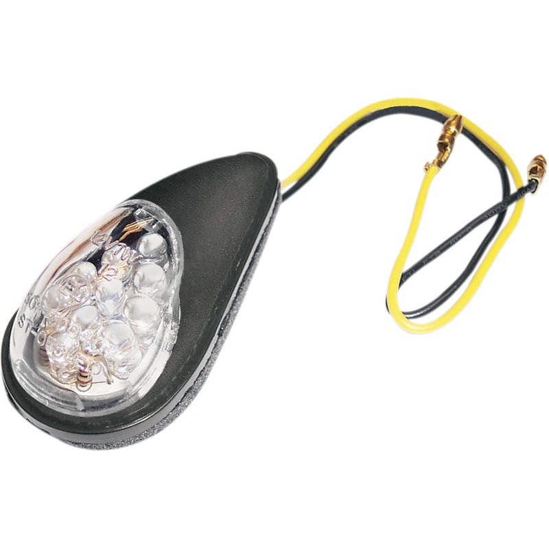 K&S Technologies Ultra Flush-Mount LED Marker Lights - Black 25-8950