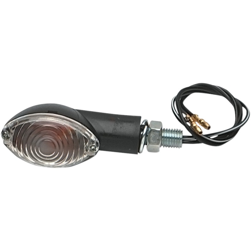 K&S Technologies Ultra Mini Marker Light - Black/Clear 25-8351
