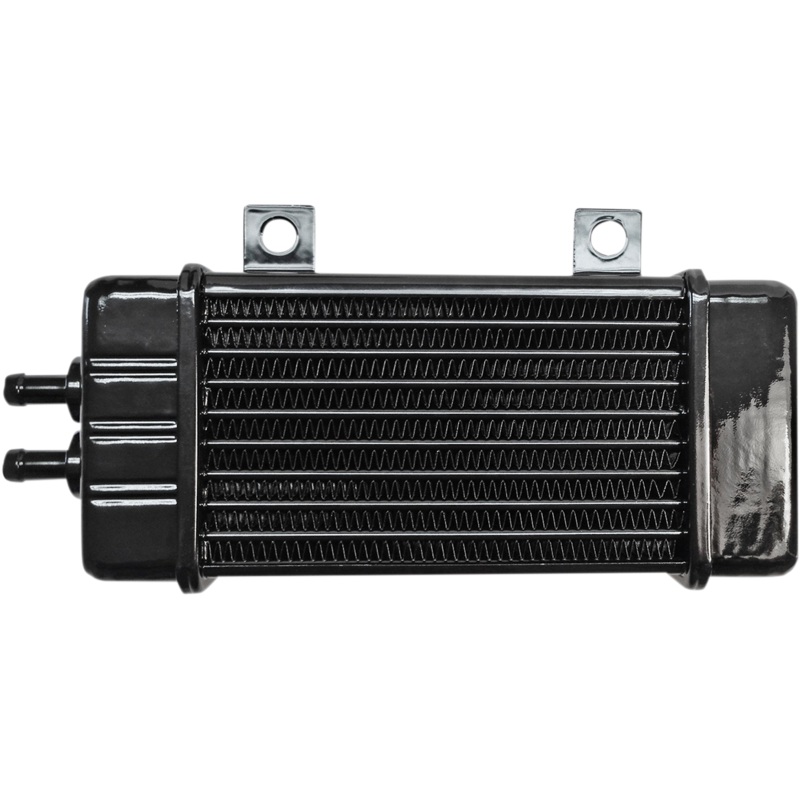Jagg Oil Coolers Universal Oil Cooler - 10-Row - Gloss Black 3150