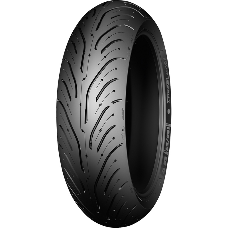 Michelin Tire - Pilot Road 4 GT - Rear - 180/55ZR17 - (73W) 48057