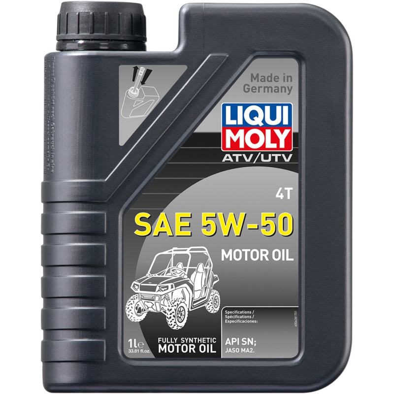 Liqui Moly ATV/UTV 4T Engine Oil - 5W-50 - 1L 20212
