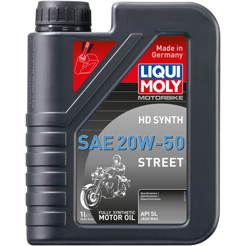 Liqui Moly H-D? Synthetic 4T Street Oil - 20W-50 - 1 Liter 20100