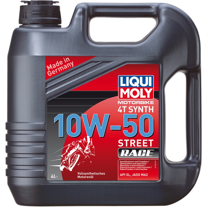 Liqui Moly Street Race Synthetic 4T Oil - 10W-50 - 60L 1564