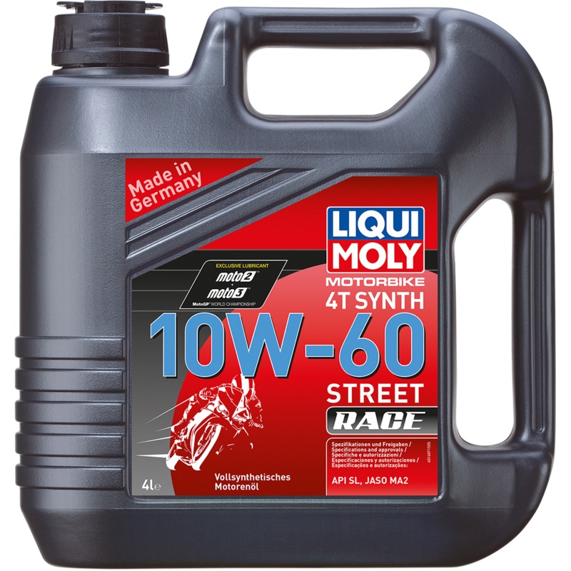 Liqui Moly Street Race Synthetic 4T Oil - 10W-60 - 60L 2724