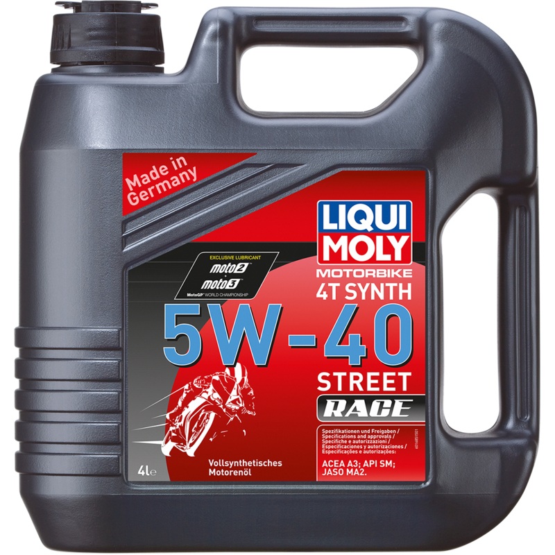 Liqui Moly Street Race Synthetic 4T Oil - 5W-40 - 60L 2593