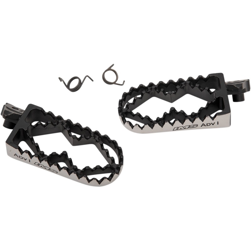 IMS PRODUCTS INC. Adventure I Footpegs - Black 252602-1