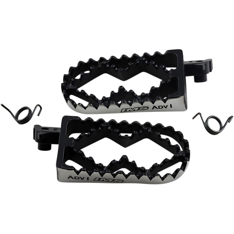 IMS PRODUCTS INC. Adventure I Footpegs - Black 253116-1