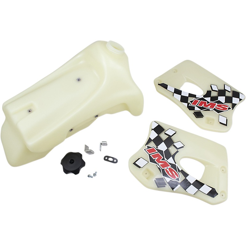 IMS PRODUCTS INC. Large-Capacity Gas Tank - Natural - Kawasaki - 3.4 Gallon 113125-N2