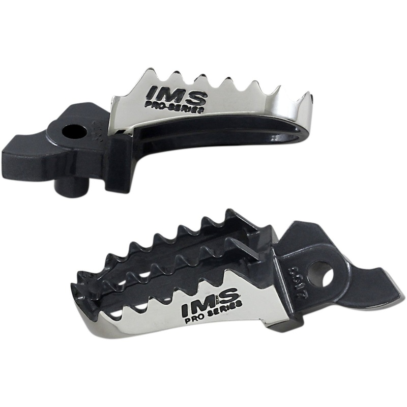 IMS PRODUCTS INC. Pro-Series Footpegs - Black 295517-4