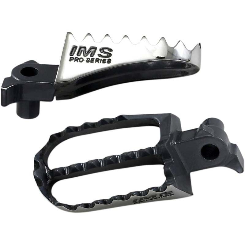 IMS PRODUCTS INC. Pro-Series Footpegs - Black 297313-4