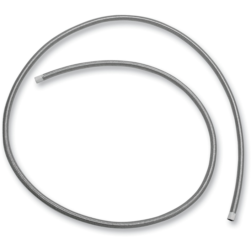 Goodridge Braided Fuel/Oil Hose - Stainless Steel - 1/4" - 6' 202-04-6