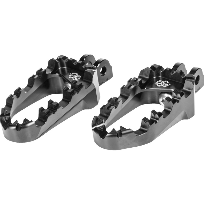 Gilles Tooling Pro-X Enduro Footpegs - Black RGK-119-UF34-SET-B
