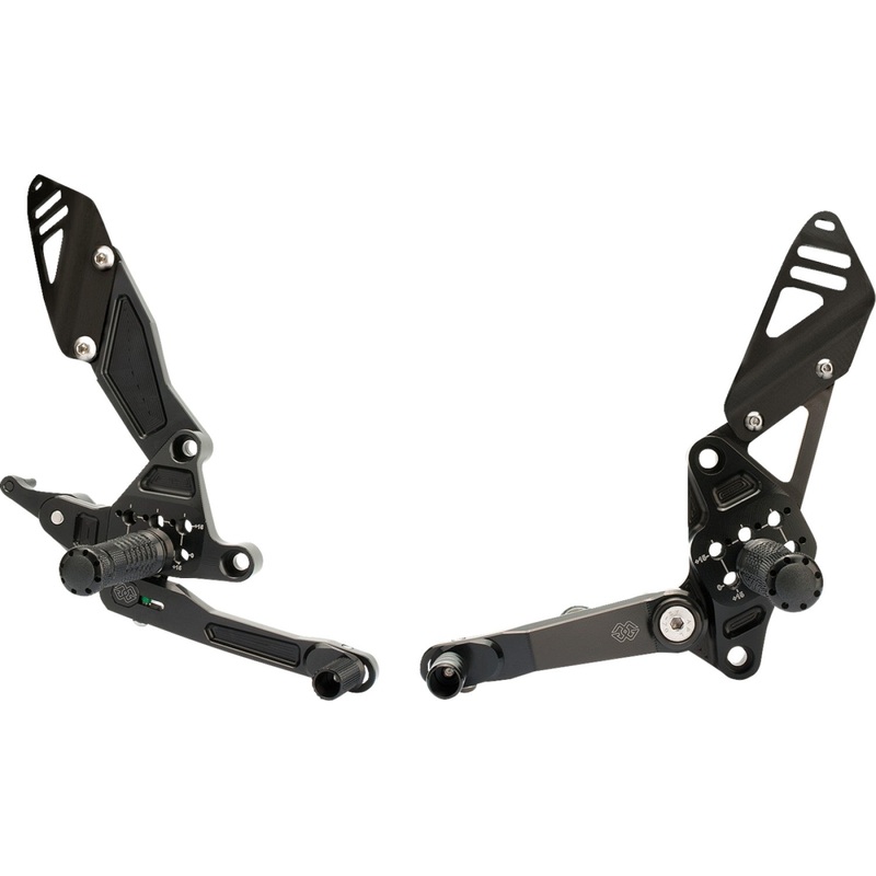 Gilles Tooling FXR Footrest - Black FXR-Y03-B