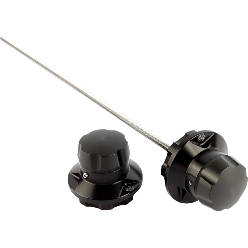 Gilles Tooling Rear Axle Protector - Black - Yamaha GTA-R-Y02-B