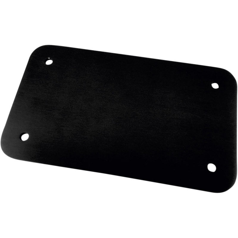 Joker Machine License Plate Back Plate - Black 09-575B