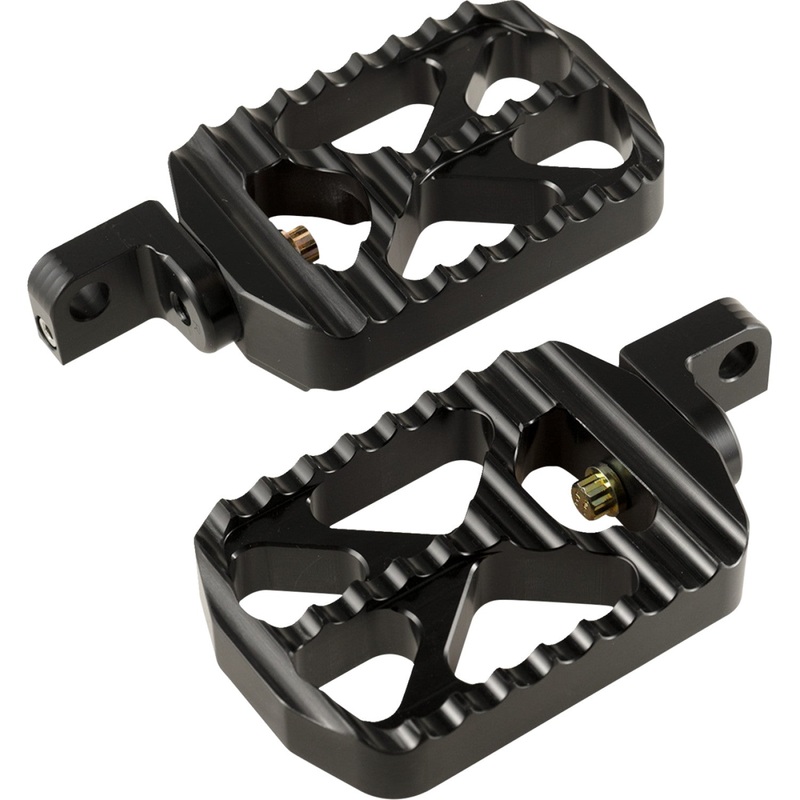 Joker Machine Bear Claw Footpegs - Black - Harley-Davidson 08-646-3B