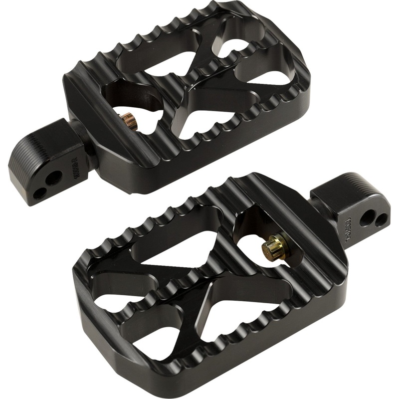 Joker Machine Bear Claw Footpegs - Black - Harley-Davidson 08-646-7B