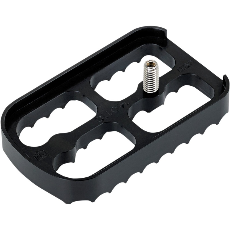 Joker Machine Brake Pedal Cover - Black - Serrated 08-641B