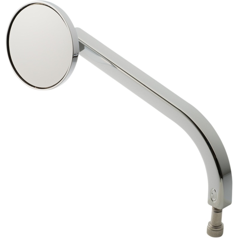 Joker Machine Mirror - No. 2 Standard - Side View - Round - Chrome - Left 03-052-3L