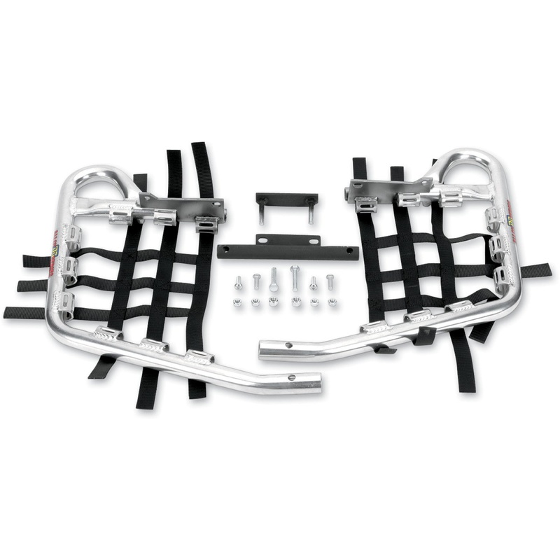 DG Performance Nerf Bars - Raptor 350 - Natural/Black 60-4390