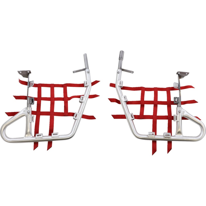 DG Performance Nerf Bars - TRX450R - Natural/Red 60-2455