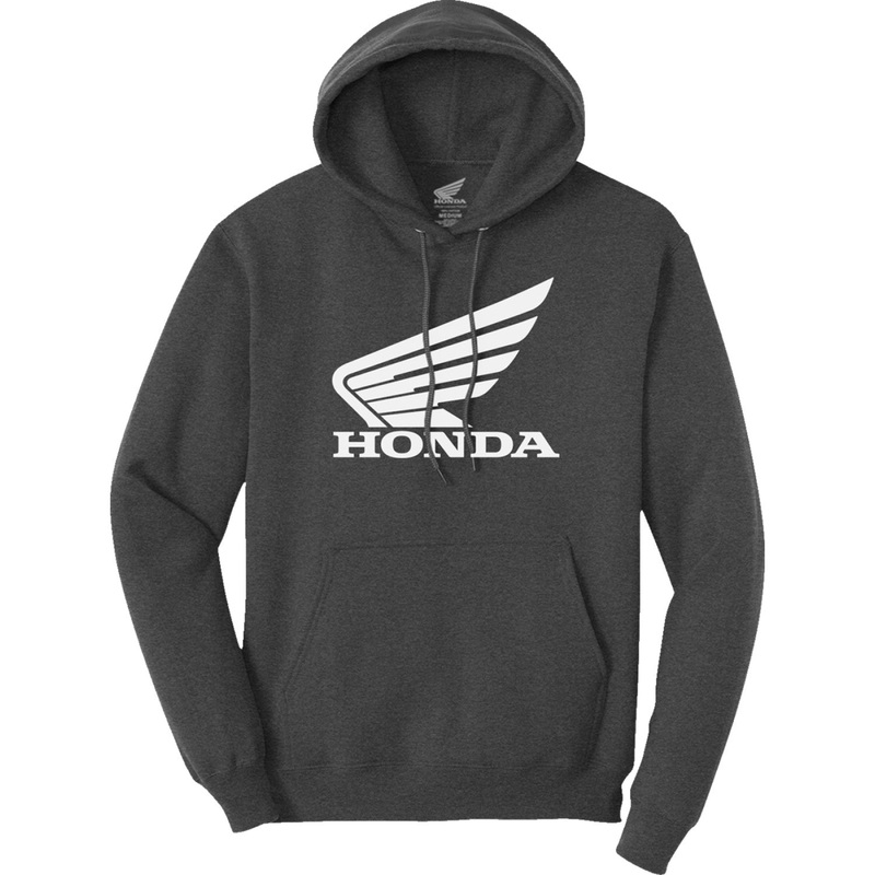 Honda Apparel Women's Honda Wing Hoodie - Gray - XL NP21S-S3031-XL