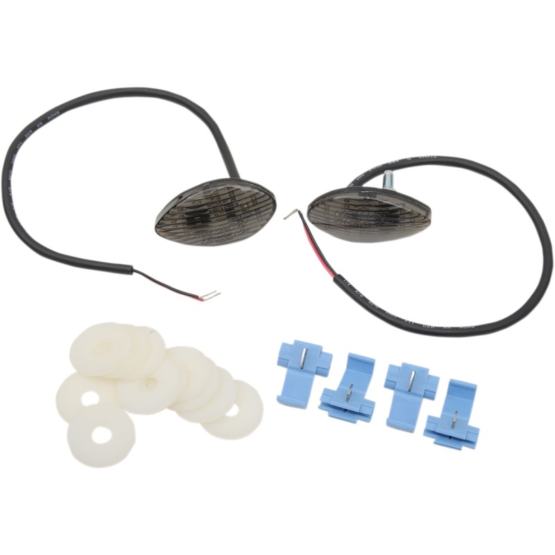 Hot Bodies Turn Signals - Grom - Smoke 41401-0101